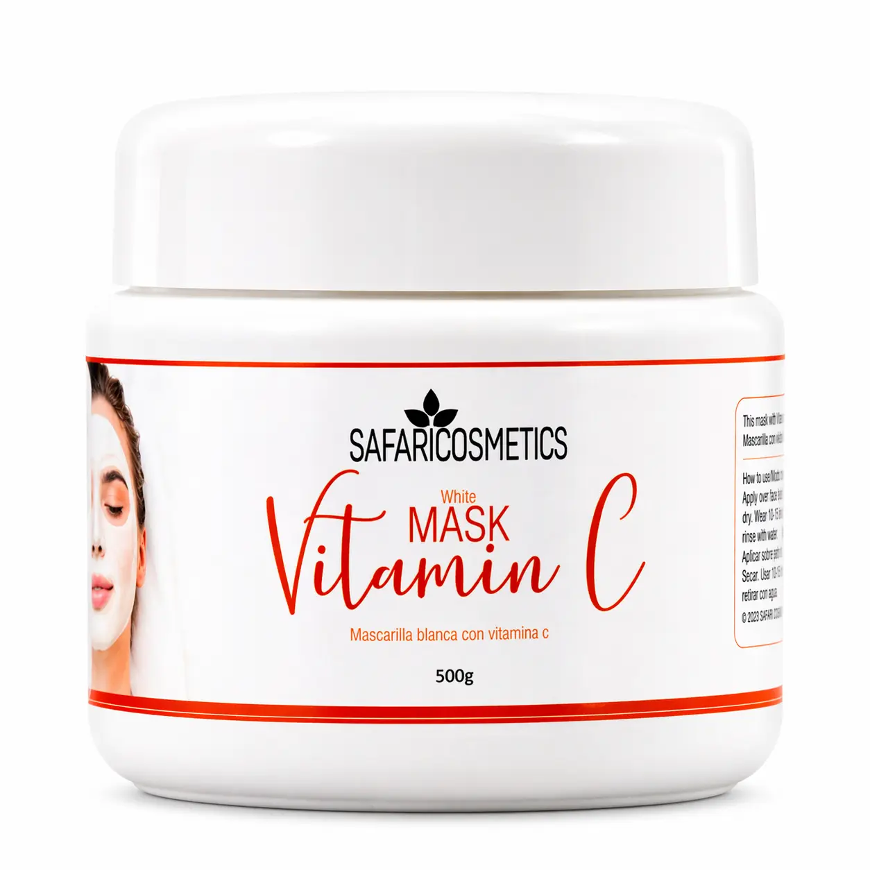 Vitamin C and Kojic Acid Facial Mask for Brightening