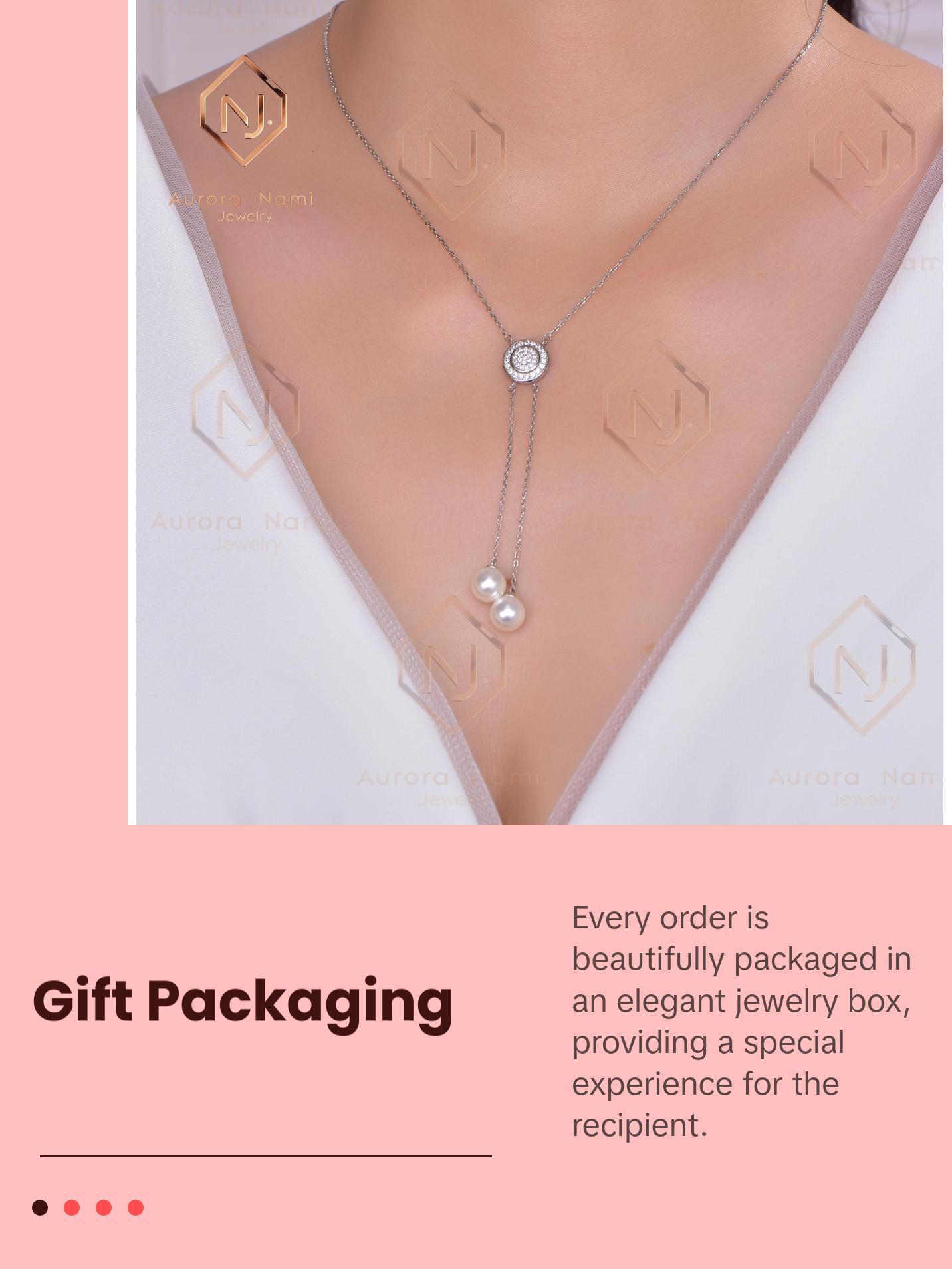 Freshwater Pearl Lariat Necklace Freshwater Pearl Lariat Necklace