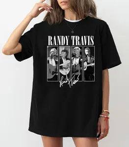 Randy Travis Vintage Country Music Shirt, Western Shirt, 90s Country shirt, Cowboy Shirt