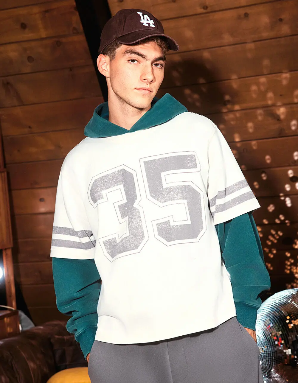 RSQ Mens Jersey Boxy Tee