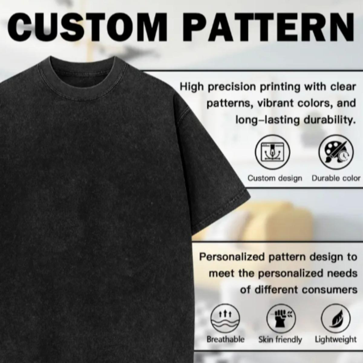 Mahoraga Washed Oversized T Shirt Sweatshirt Hoodie Jujutsu Kaisen Anime Graphic Gym Pump Cover Tee Vintage Washed Cotton Streetwear Suitable for Daily Wear