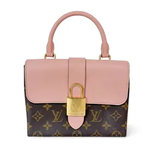 Pre-owned Louis Vuitton canvas Shoulder Bags PFR0618 Locky BB Monogram Pink