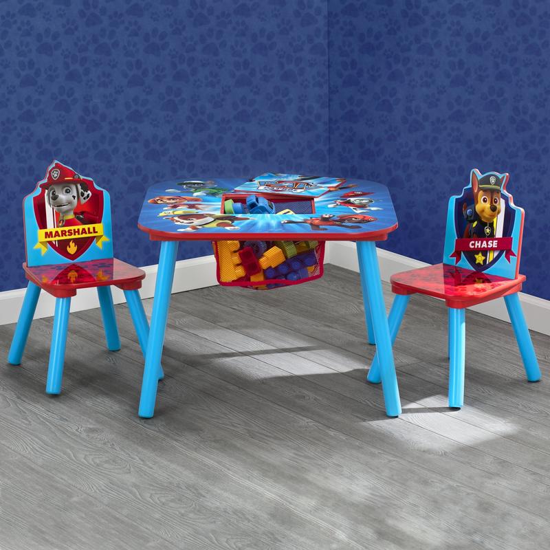 PAW Patrol Table & Chair Set with Storage