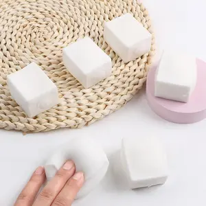 Tofu Squeeze Toys, 2026 Upgraped Cube Shaped Dough Fidget Block with Slow Rise Texture, Squeeze Ball for Anxiety Relief, White Cube Stress Toys for Adult Kid Autism
