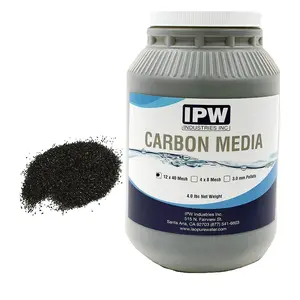 4 Lbs Bulk Water Filter-Air Filter Refill Coconut Shell Granular Activated Carbon Charcoal