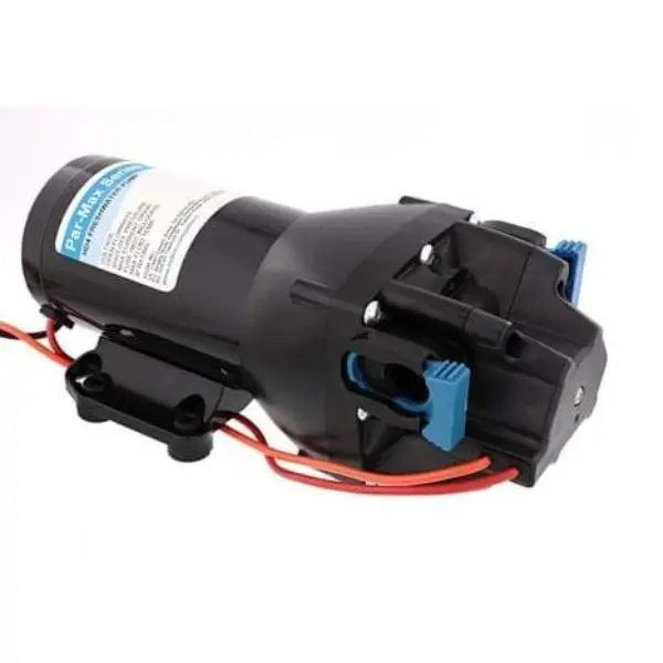 Jabsco 401J118S3A HD4 Series Pressure-Control 12V Pump, 4 GPM Flow Rate, 60 PSI Pressure