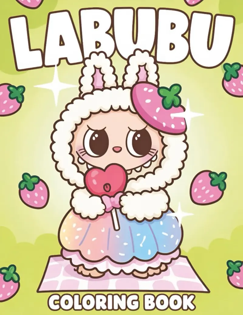 Labubu Coloring Book: Color, Create, and Smile with Labubu