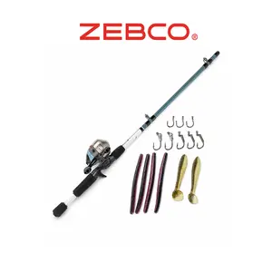 Zebco 33 Strike King Spincast Combo – 6’6” 2-Piece Medium Power