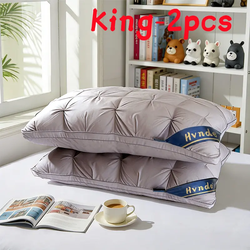 2-Pack King Gray Pillows 2-Pack King Gray Pillows