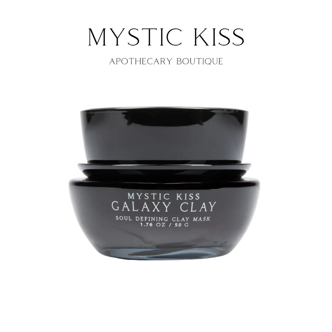 Mystic Kiss Galaxy Clay - Organic Aloe Vera Clay for Skincare, Radiant Skin, and Comfort