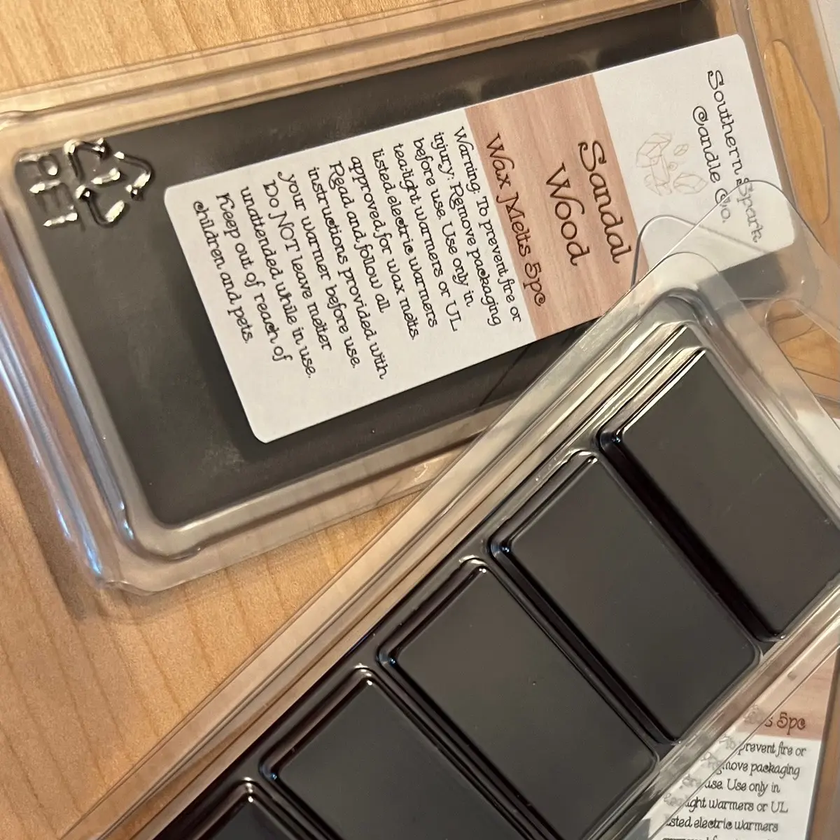 Sandalwood Beeswax Wax Melts