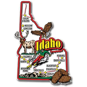 Idaho Jumbo State Magnet by Classic Magnets