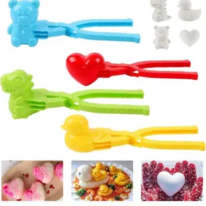 4Pcs Duck Rice mold, Rice Duck Mold DIY Animal Shapes Sushi Molds, 3D Rice Shaper