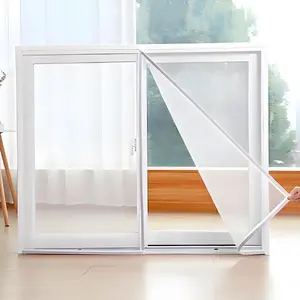 1pc Insect & Mosquito Screen Net, Easy Installation, Small Size, Washable, Suitable for Bedroom & Living Room, Classic Style Drapes