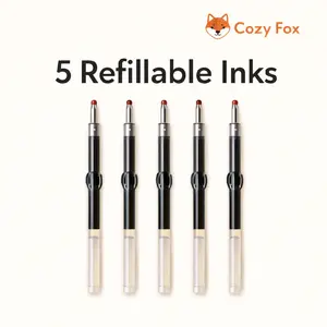 5 Refillable Inks For Beaded Pens