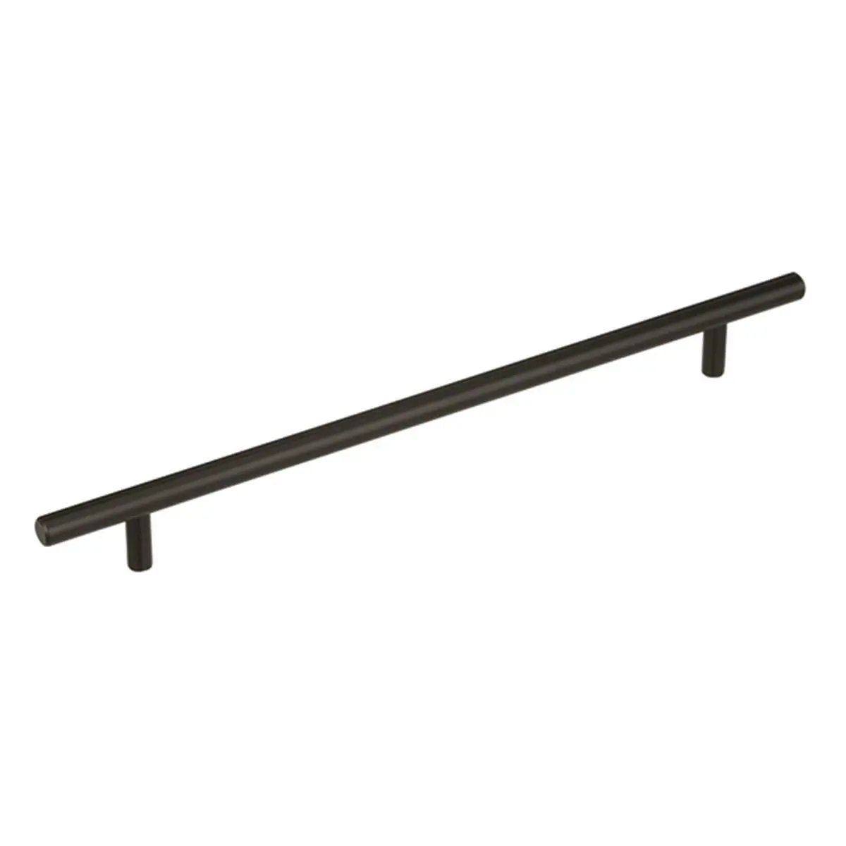 212 MAIN Black Bronze Cabinet Bar Pull - 256mm Length, Clean Lines, Smooth Surfaces, Cabinet Door Hardware for Installation