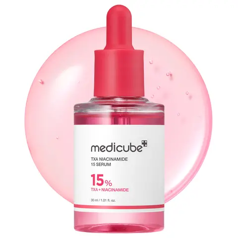 [medicube] TXA + Niacinamide 15% Uneven Skin Tone Care Serum | High-Potency Tranexamic Acid | Use After Spot care, Hydration, Korean Skincare