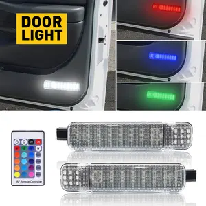 For Chevy GMC Red LED Door Courtesy Light Silverado Suburban Tahoe Sierra Yukon