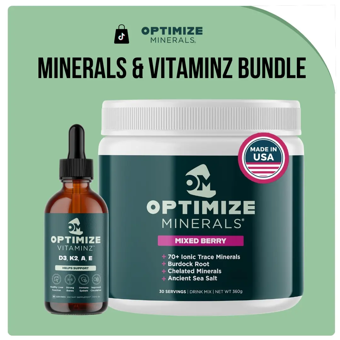 OPTIMIZE MINERALS AND VITAMINZ BUNDLE - Your daily foundation covering all minerals and vitaminz