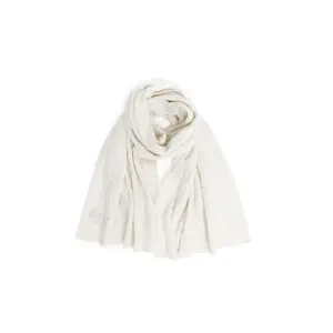 Cable Cashmere Scarf