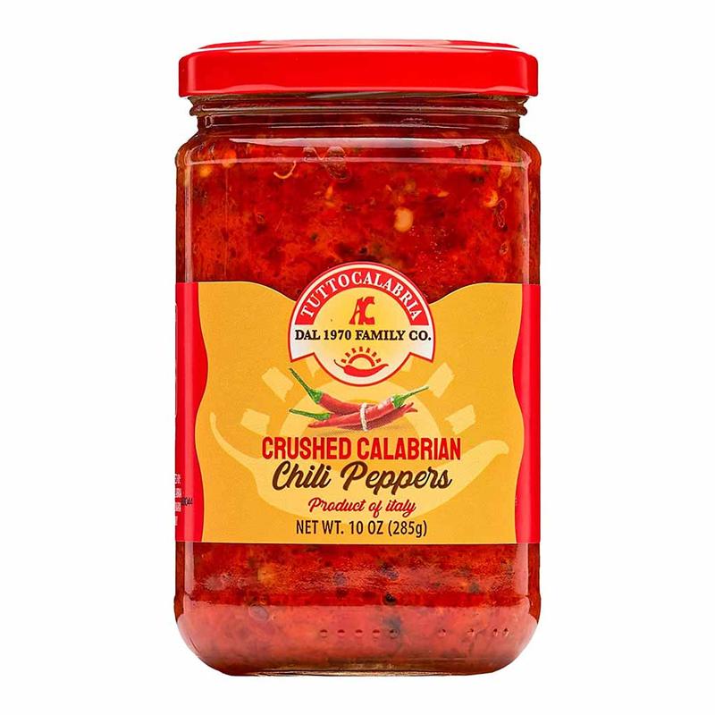 Tutto Calabria - Hot Chili Peppers Crushed, 283g (10oz) Jar