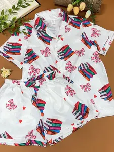 Acotar Series Book Satin Pajama Set, Acotar Velaris City Of Starlight Quotes Fantasy Bookish Sleepwear, Book Lover Sjm Books Pajamas for Her