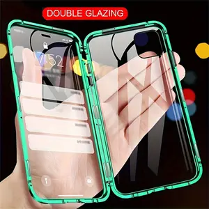 Magnetic Case Iphone 15 14 13 12 11 Pro Max Xs Max Xr 7 8