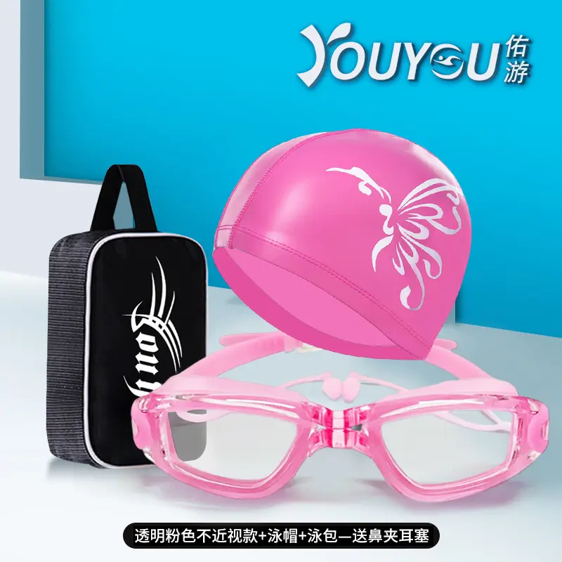 Transparent powder set