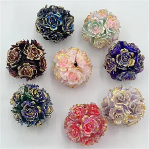 DIY Bead Assortment Kit with Decorative Pens and Craft Toppers for Beading, Jewelry Making, and Hobby Projects