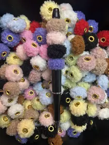 20pcs 16mm fuzzy sherpa style fluffy beads