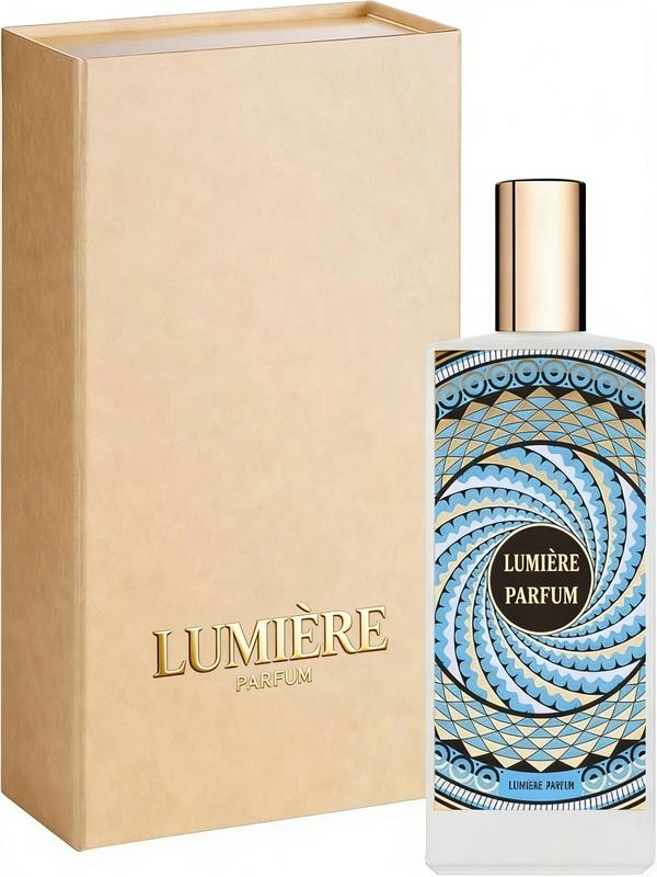 LUMIÈRE PARFUM AETHER Extrait | Luxe Textured Glass Bottle Fragrance