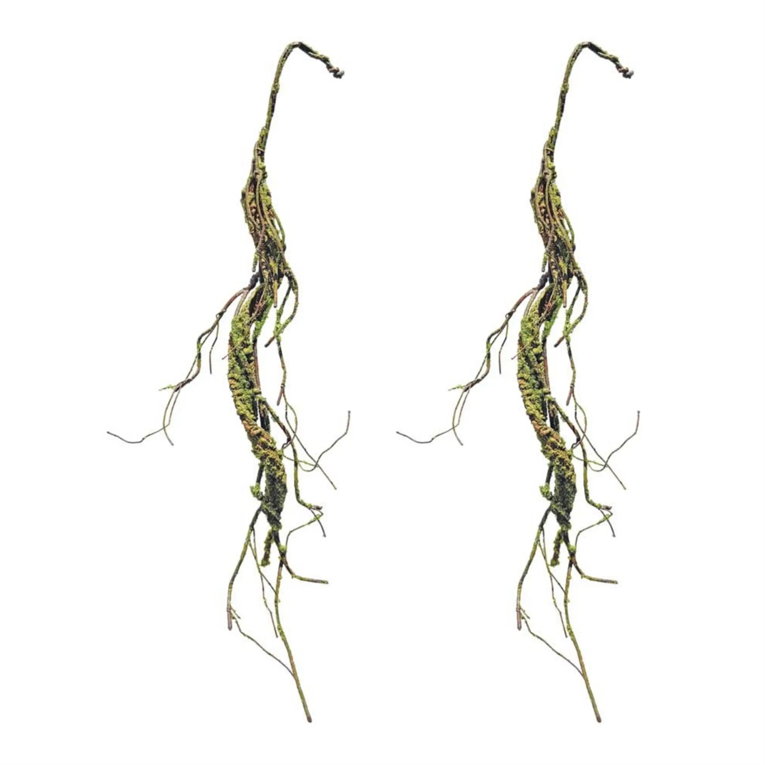 Mossy Twig Branch Garland (Set of 2)