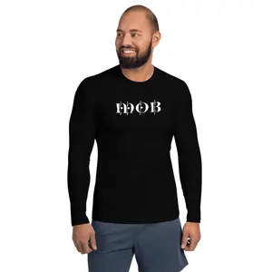MobStop Mens Tight Fit Gym Shirt