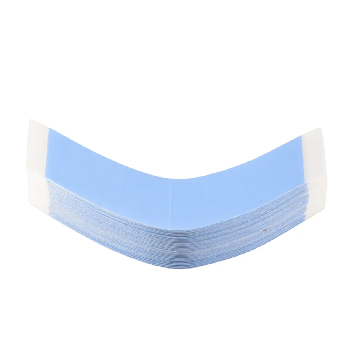 72Pcs Per 2‑Pack Ultra-hold Mini Waterproof Wig Glue Tape Strips, Strong Double-Adhesive for Toupee, Lace Front Wigs, CC-Shape Hair Closures, Hairpiece