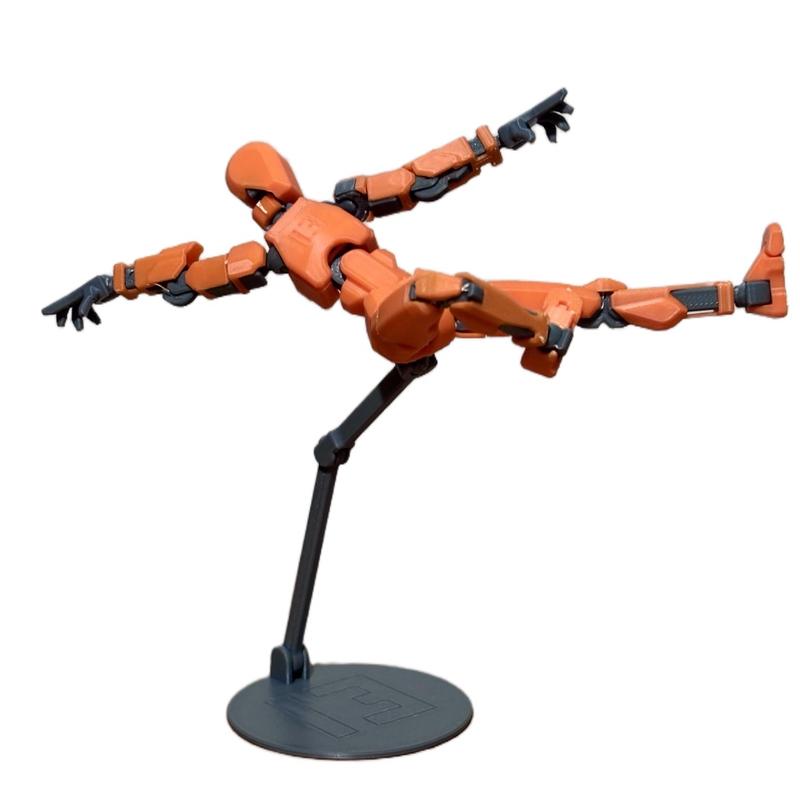 3D Printed Dummy 13 Poseable Action Figure