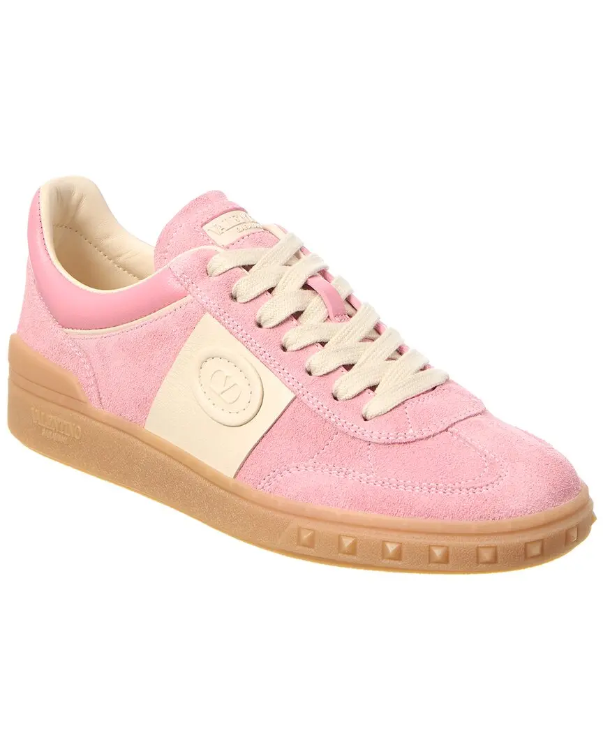 Valentino Upvillage Suede & Leather Sneaker