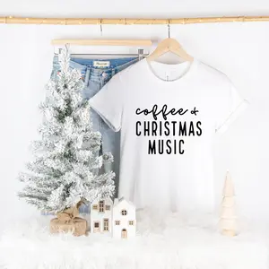 Coffee & Christmas Music T-Shirt