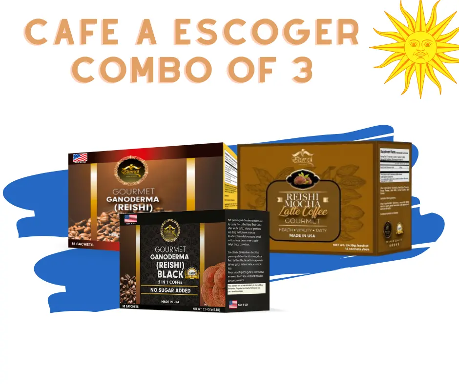 Gourmet Ganoderma Reishi Coffee Latte 4 in 1 Creamy Milk Instant Coffee 15 Sachets 273g
