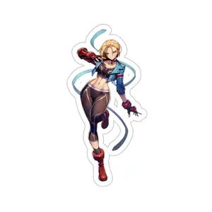 Cammy Street Fighter 6 Waterproof Sticker Premium Gaming Vinyl Car Decal