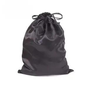 1 Pc Satin Wig Bags Random Colors Optional Hair Extensions Storage Bags for Home Packaging Tools Lightweight Organiser