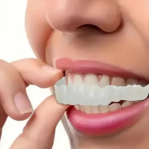 Perfect Dental Covering for Men and Women, Comfortable Fit Toothpaste Accessories, Enhances Confidence with Teeth Whitening