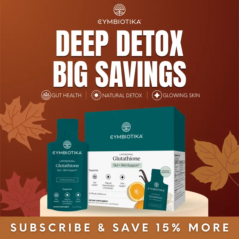 Liposomal Glutathione | 26 Packets | Master Antioxidant & Detox | Clinically Proven 3x Better Absorbed | Skin Brightening, Gut & Liver Health | Immune Support | Reduced Setria Glutathione | Plant-Based | Third-Party Tested