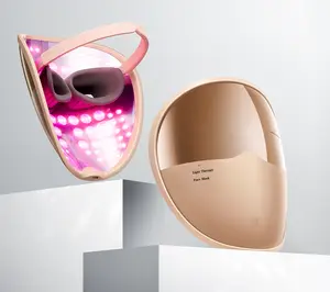 Wireless LED Face Mask, Portable & Rechargeable | Skincare Mask for Home & Travel – Perfect for Halloween & Christmas Gifts