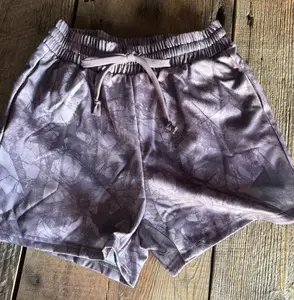 Camo Lounge Shorts - Black