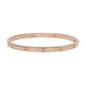 Pre-owned Cartier Small Love Bracelet Size 15