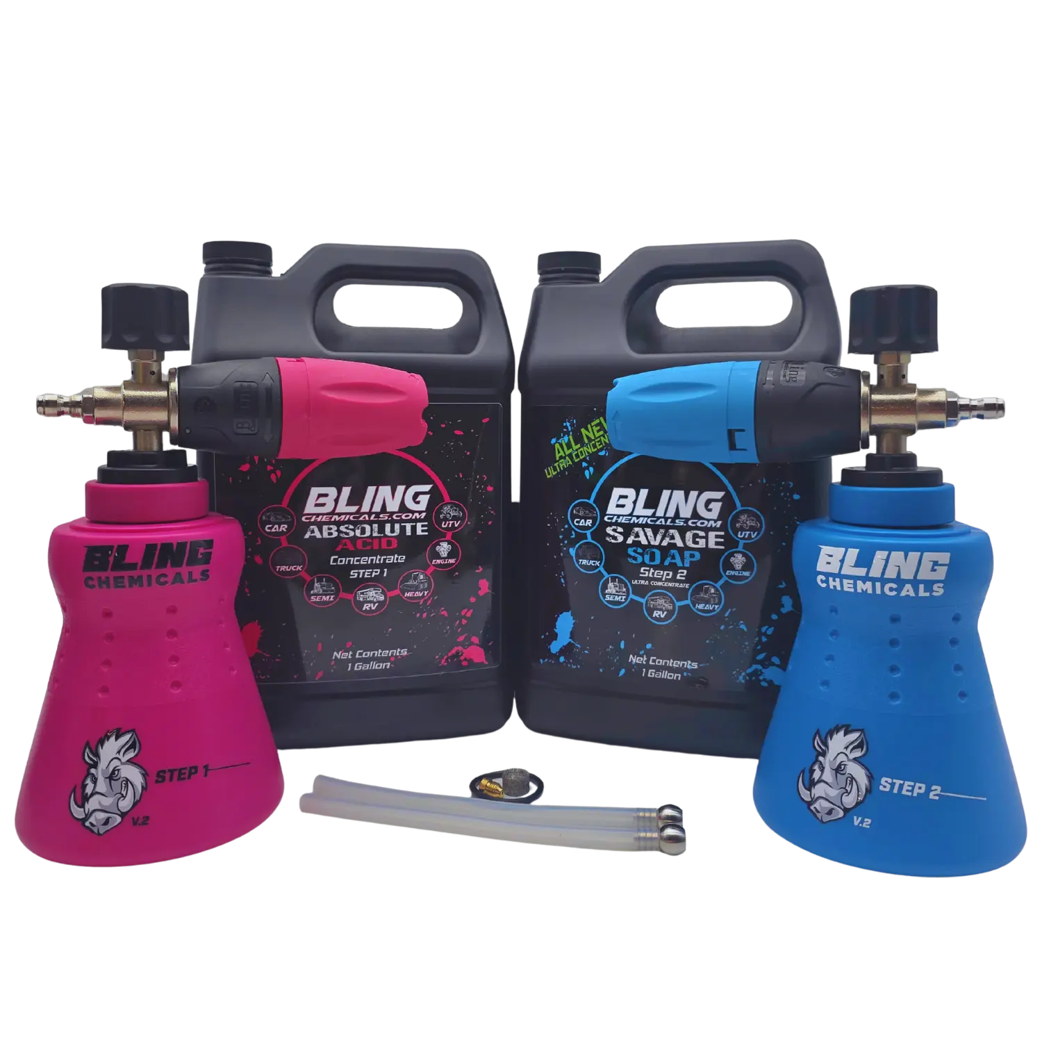 Bling Chemicals - 2-Step Touchless Wash Kit