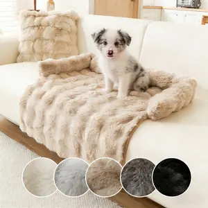 Pet Blanket for Puppy, Dogs and Cats, Thick Soft Winter Home Sofa Blanket, Non-Slip Pet Bed Mat for Cozy Comfort and Warmth