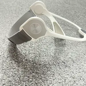 Adjustable Cervical Neck Brace for Adults & - Posture Corrector, Hunchback & Forward Head Posture, Collar with Adjustable Strap, White/Pink, & Spinal Alignment Device