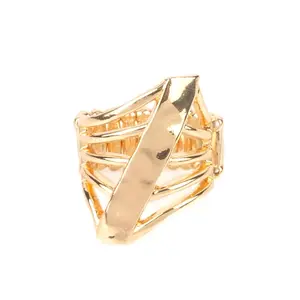 Layered Hammered Ring