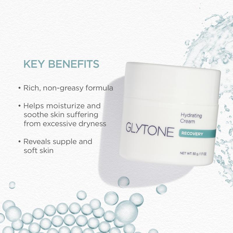 Glytone hydrating cream for dry skin (50g) – intensive hydration and skin barrier repair, fragrance-free moisturizer Glytone hydrating cream for dry skin (50g) – intensive hydration and skin barrier repair, fragrance-free moisturizer